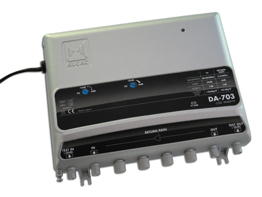 Amplificador Antena TV Weytoll Amplificador de Interior Amplificador de  Distribución Profesional de 8 vías 12dB con IRS Loop-through TV Terrestre y  Amplificador de Distribución de Radio 87-2350MHz : : Electrónica