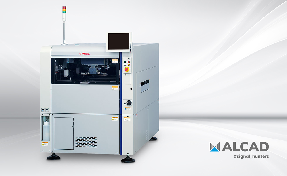 ALCAD refuerza la fabricación propia con la compra de una nueva máquina de serigrafía SMD