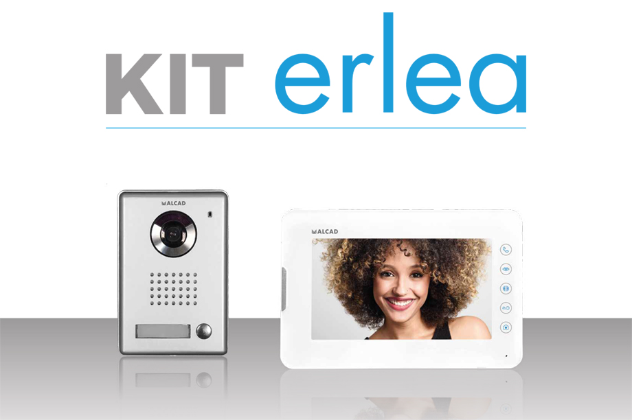 ERLEA, el nuevo Kit Villa videoportero 2 hilos con monitor 7 pulgadas