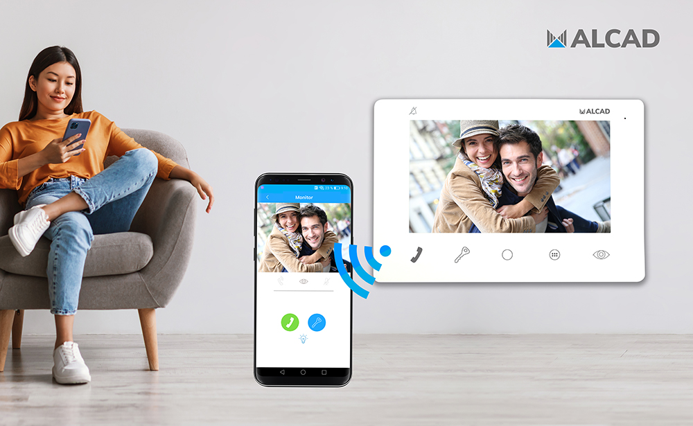 Enara 7'' Wi-Fi monitor: connect with your liberty